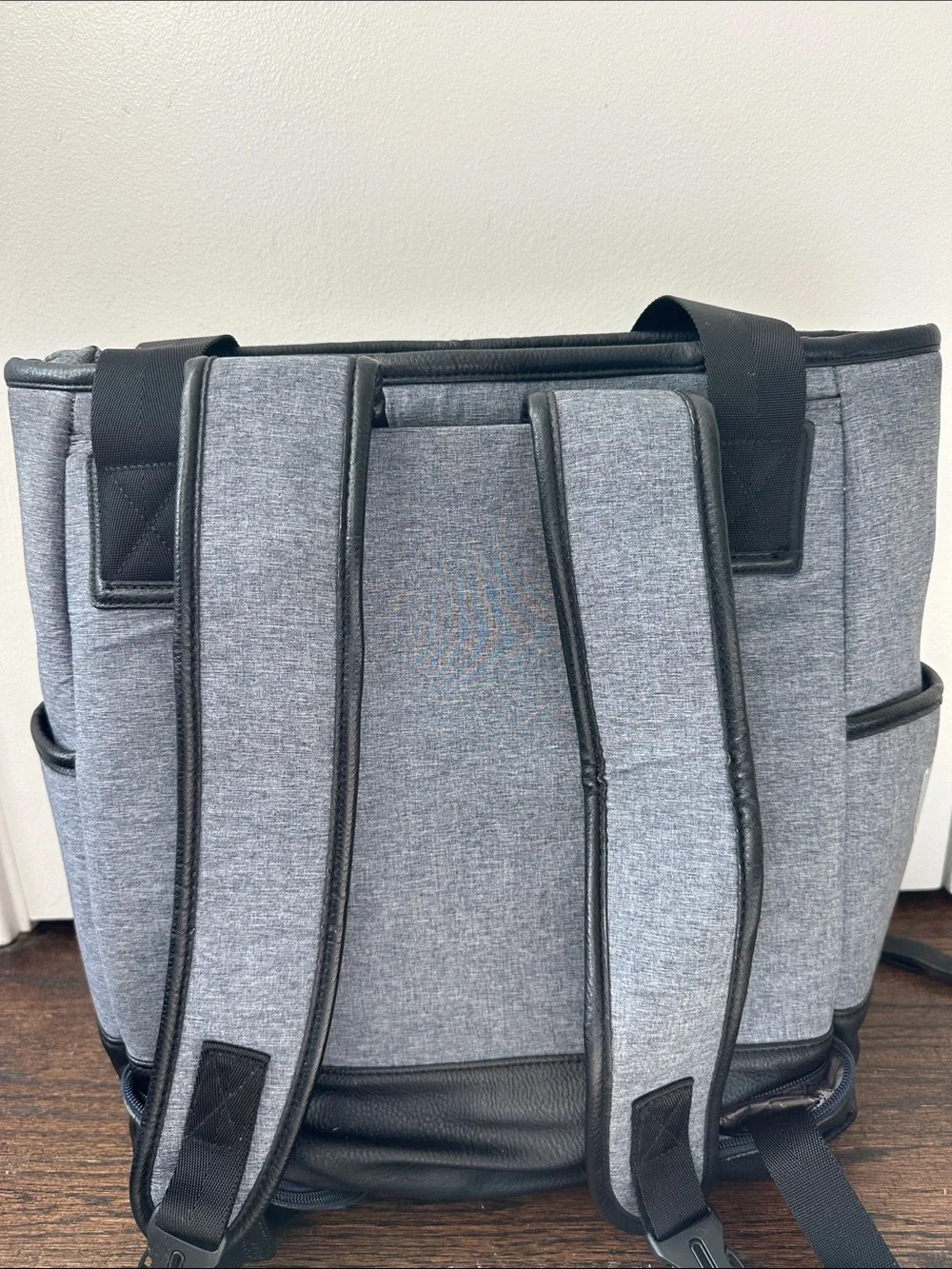 Lole Heather Blue-Grey Convetible Laptop Tote
